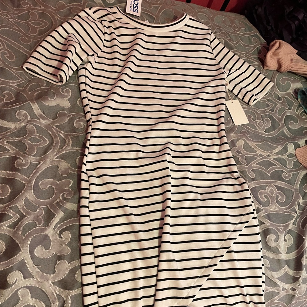 striped dress